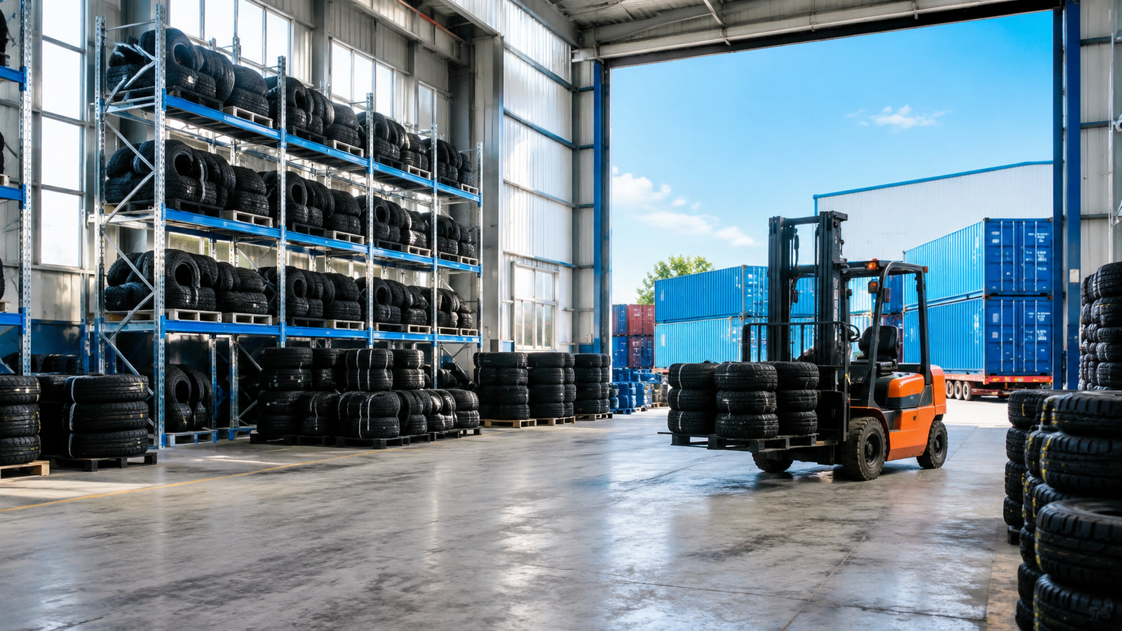 Novatop factory warehouse and export operations