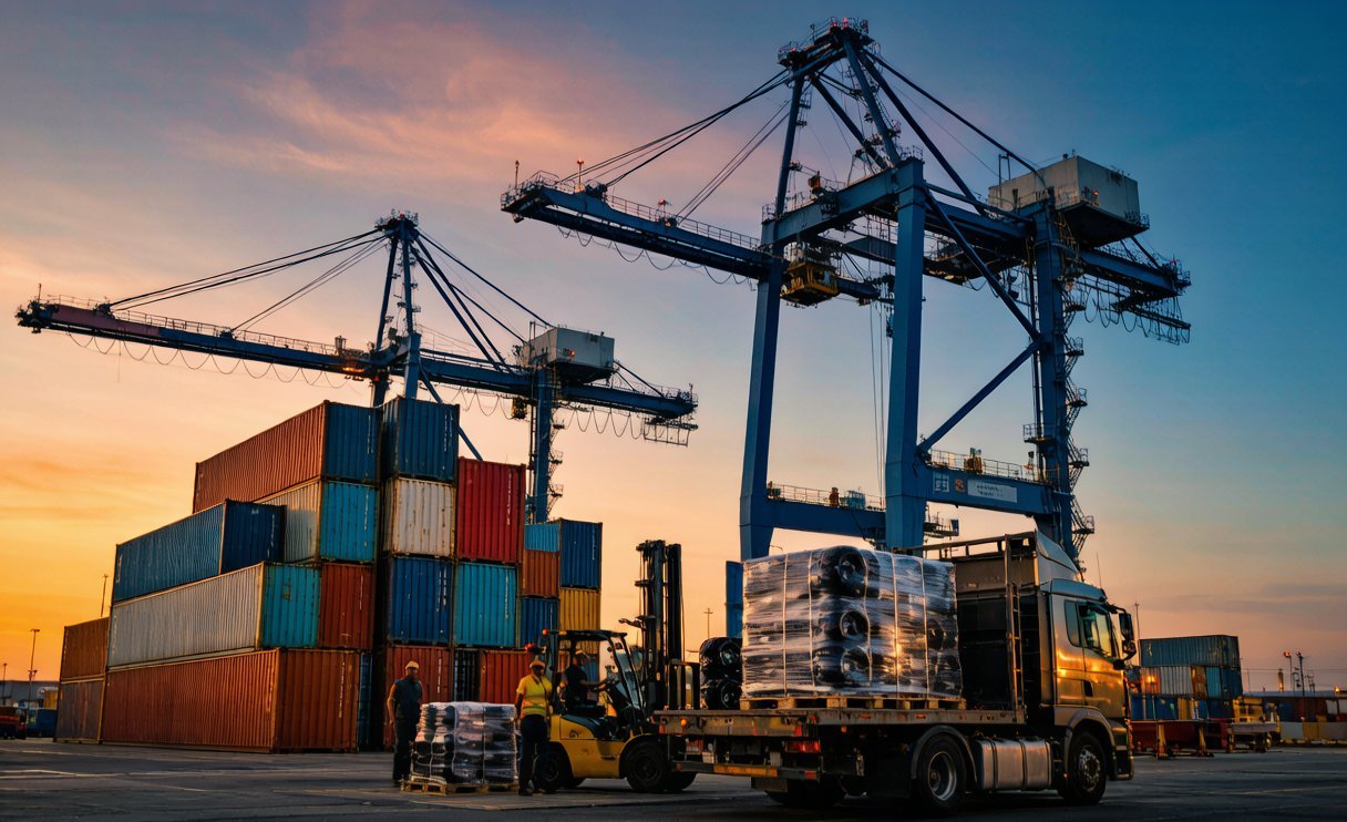 Export and logistics visual